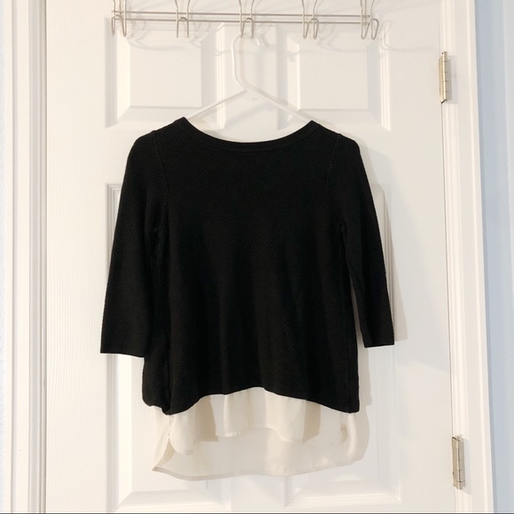 Casual back and white shirt from The Limited - Picture 1 of 5